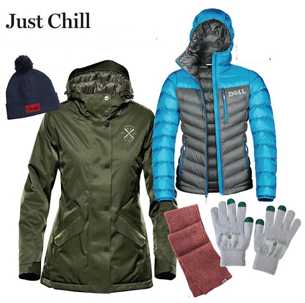 A jacket and hat and glovesDescription automatically generated